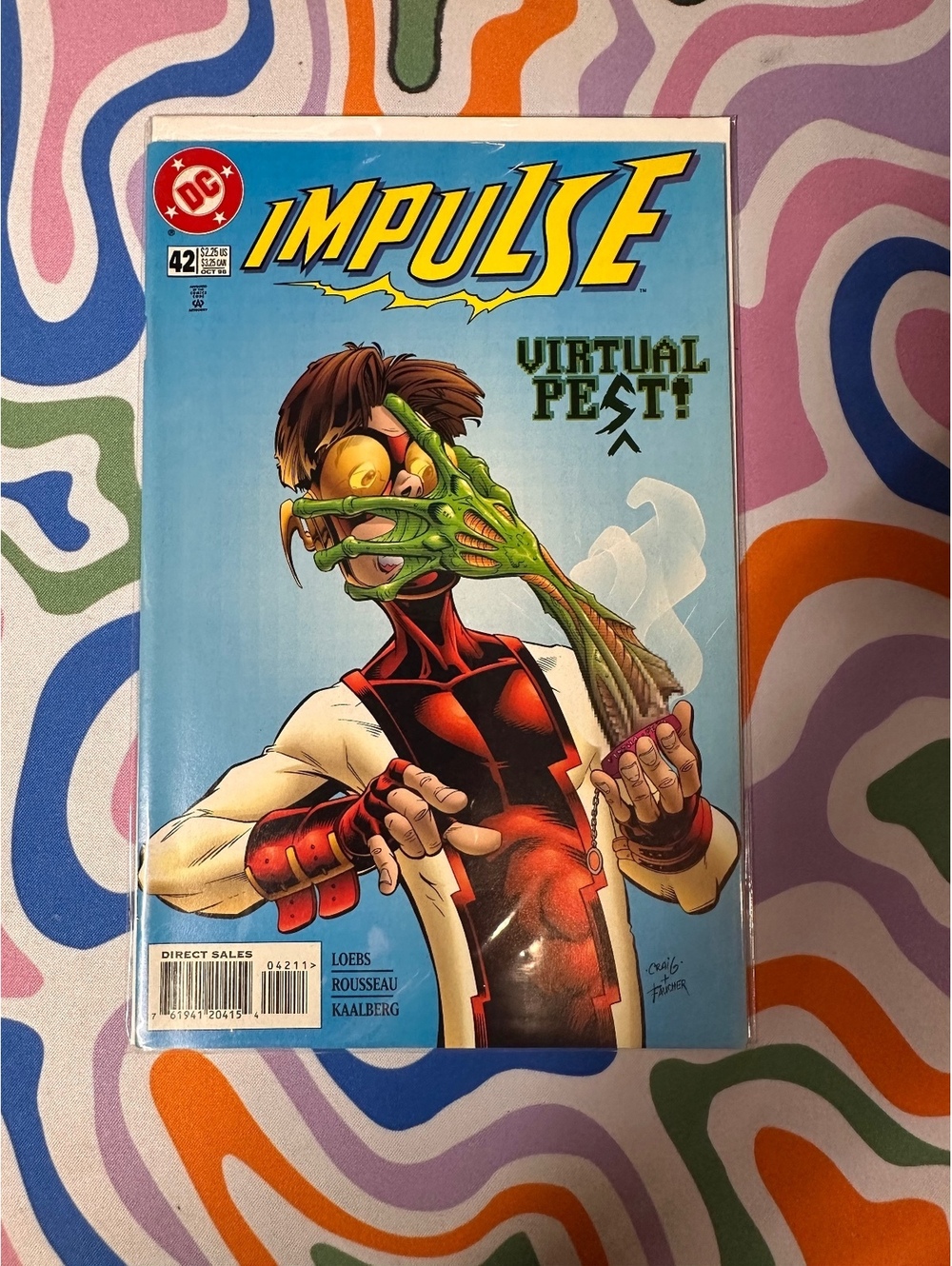 Impulse Virtual Pest comic book